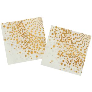Luxury Gold Servietten 33x33cm - 16 Stück