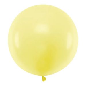 XL Luftballon - gelb 60cm