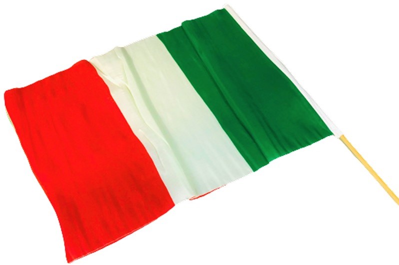 Italien Fahne am Stab Online kaufen
