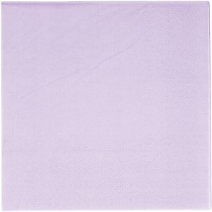 20 Servietten Vert Decor 3-lagig lila 33 x 33 cm