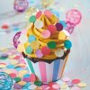 DECOCINO Buntes Oblaten Konfetti