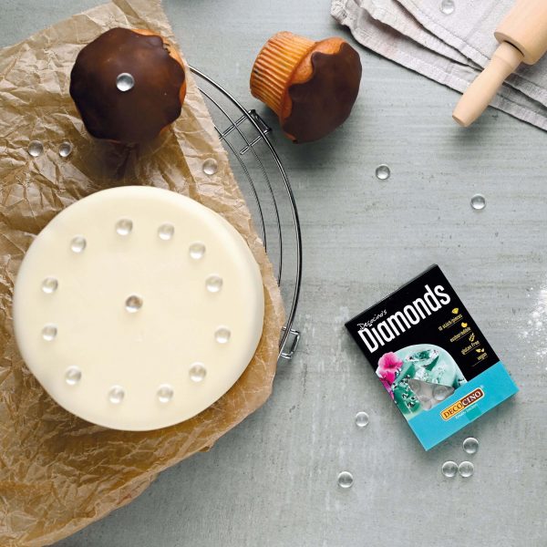 Decocino Essbare Diamanten 16 Stück
