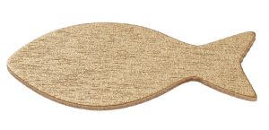 Streuteil Fisch gold, ca 5cm Box a 15 Stück