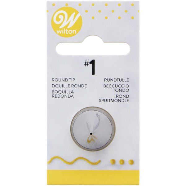 Wilton Decorating Tip Round #1 Spritztülle Rund