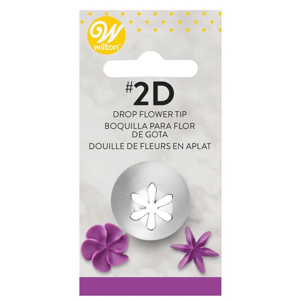02-0-0149_0_6e1673c85a5d576d3d7dde44cfeb3c6f Wilton Decorating Tip #2D Blume Drop Flower