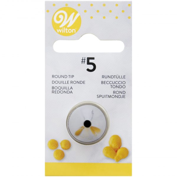Wilton Decorating Tip Round #5 Spritztülle Rund