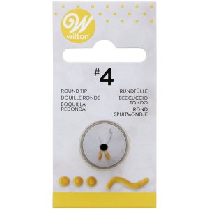 02-0-0297_0_f685322d057cb45f85ca390b297ed36b Wilton Decorating Tip Round #4 Spritztülle Rund