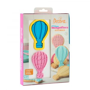 Decora Heißluftballon-Ausstecher-Set