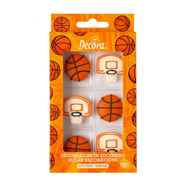 Decora Basketball Zuckerdekor