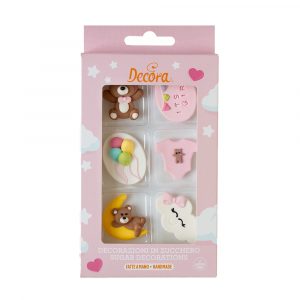 Decora Baby-Mädchen- aus Zucker