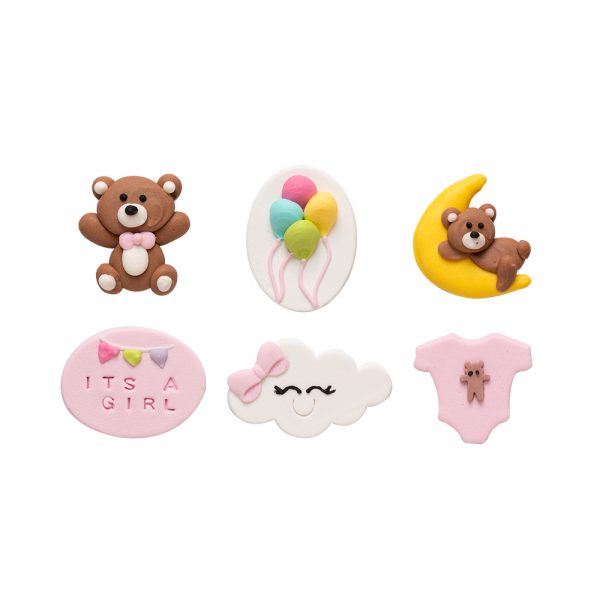 Decora Baby-Mädchen- aus Zucker