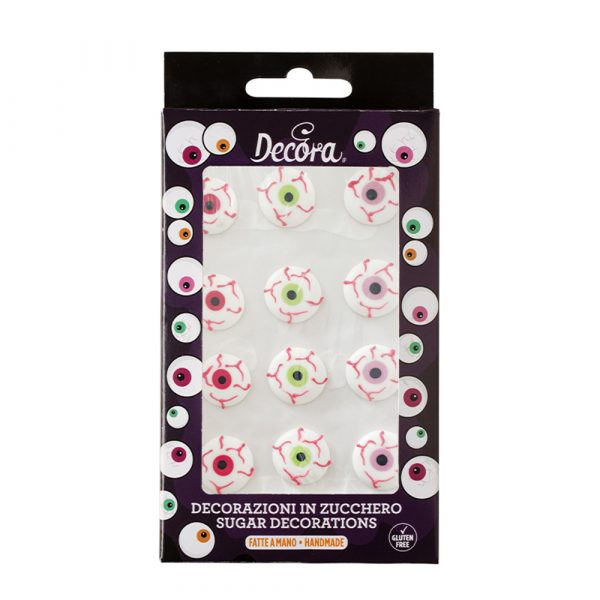 12 Decora Gruselige Zuckeraugen