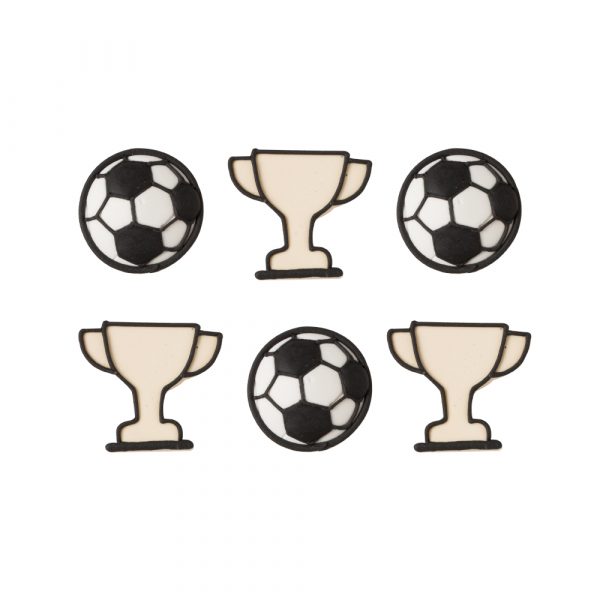 Decora Fußballschuhe und Pokale