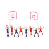 Decora Set für Basketball-Dekoration