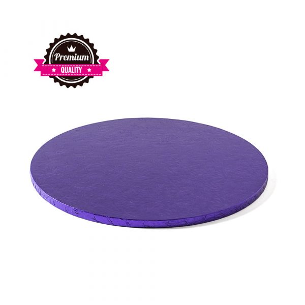 0931947_1 Tortenplatten - Rund - lila 35cm
