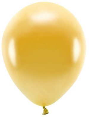 100 ECO-Luftballons - Ø 30cm - Gold -