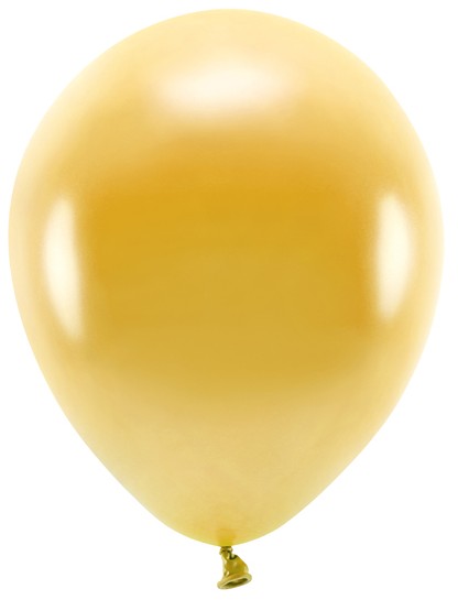 100 ECO-Luftballons - Ø 30cm - Gold -