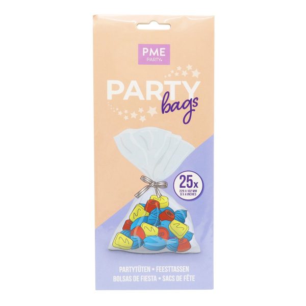 PME Party-Tüten pk/25 mit Verschluß