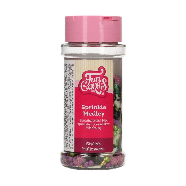 FunCakes Sprinkle Medley Stylish Halloween 65g