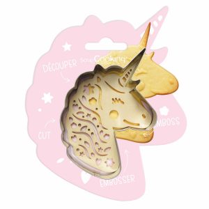 ScrapCooking Ausstechform & Prägegerät Einhorn