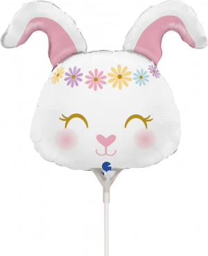 Folienballon Hippie Bunny Hase 36cm