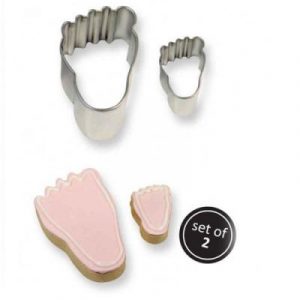 Keksausstecher Fuß 2er Set 9cm & 5cm