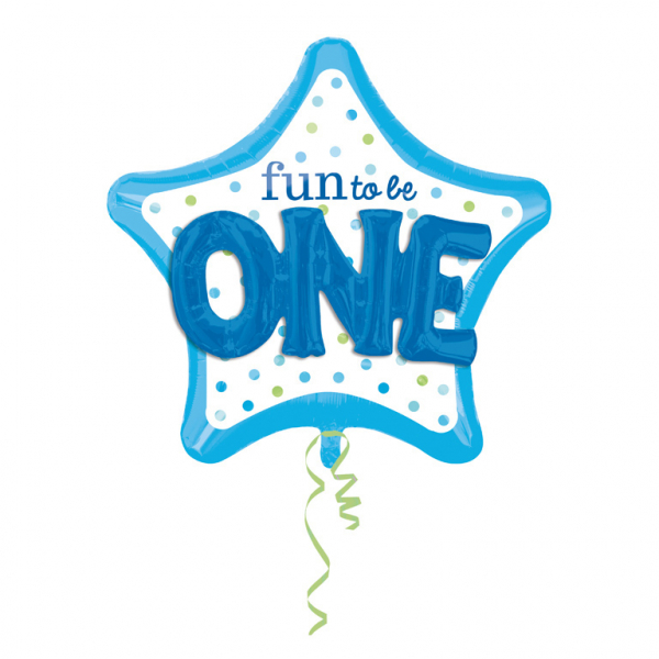 Folienballon Multi Balloon Fun to be One Boy