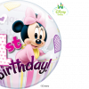 Bubbles "Disney Minnie Mouse 1st Birthday"