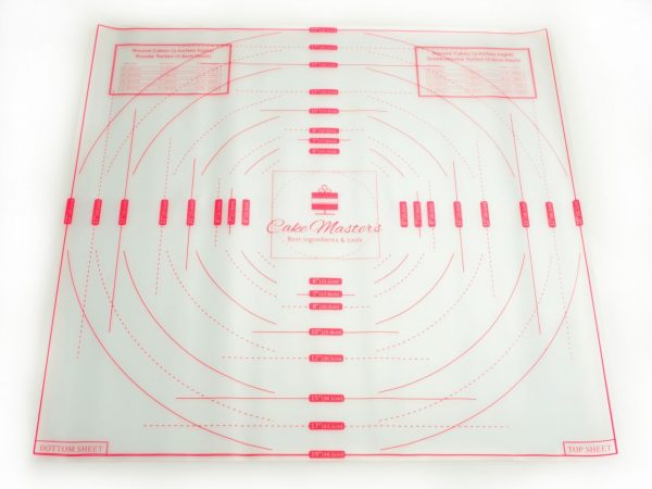 Cake-Masters Ausrollmatte 2-teilig