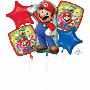 Folienballon Bouquet Mario Bros