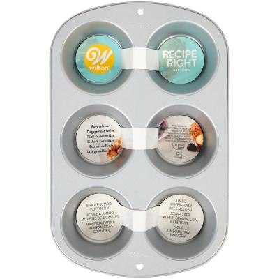Wilton Recipe Right® 6-Tassen-Jumbo-Muffinform