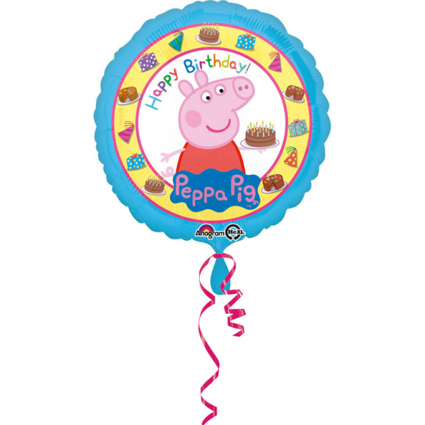Folienballon Happy Birthday "Peppa Pig"