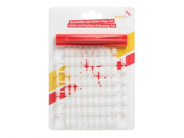 16050_CM160501 dekofee Buchstaben und Zahlen Präger normal
