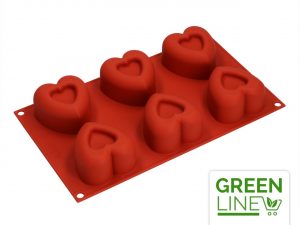 Silikomart Silikonform Herz Passion GREENLINE