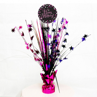 Tischdeko Happy Birthday Sparkling Pink