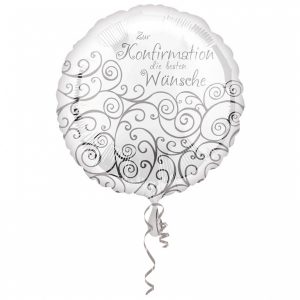 Folienballon "Zur Konfirmation"