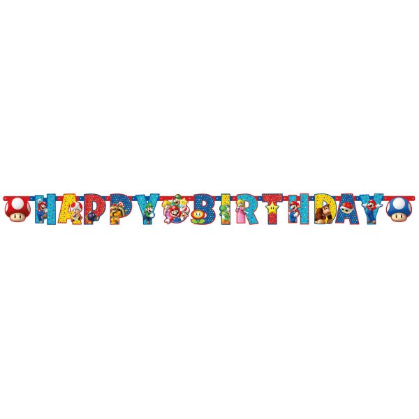 Partykette Super Mario 190 x 15 cm