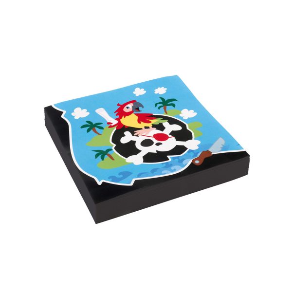 20 Servietten Pirat 33 x 33 cm