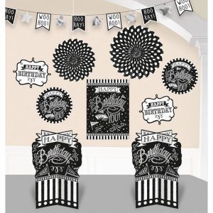 Deko-Set Chalkboard Birthday 10-teilig