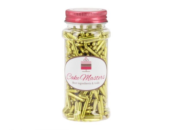 Cake-Masters Sugar rods XL gold 80g