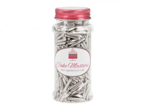 Cake-Masters Sugar rods XL silber 80g