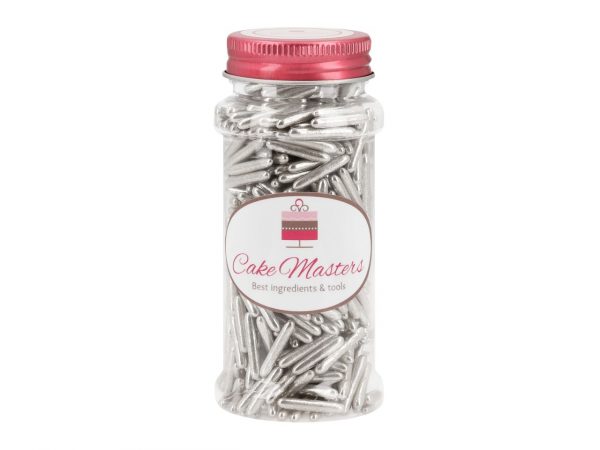 Cake-Masters Sugar rods XL silber 80g