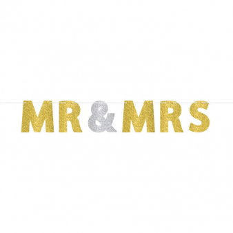 Girlande MR & MRS