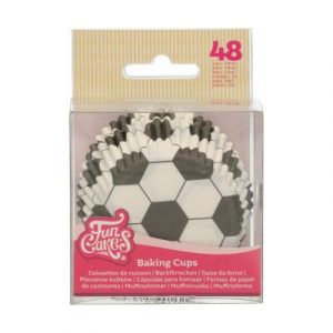 FunCakes Backförmchen Fußball 48/Stk