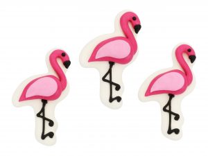Cake-Masters Flamingos flach Zucker 6 Stück