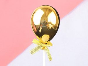 Cake-Masters Cake Topper Ballon gold