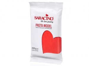Saracino Modellierpaste Rot 250g