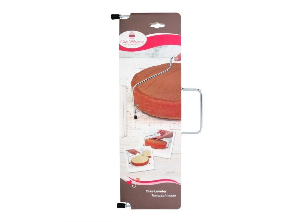 17692_CM176921 Cake-Masters Tortenschneider mit doppeltem Schneidedraht