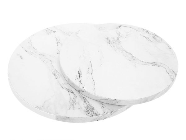 Cake-Masters Cakeboard rund 25cm Marmor weiß