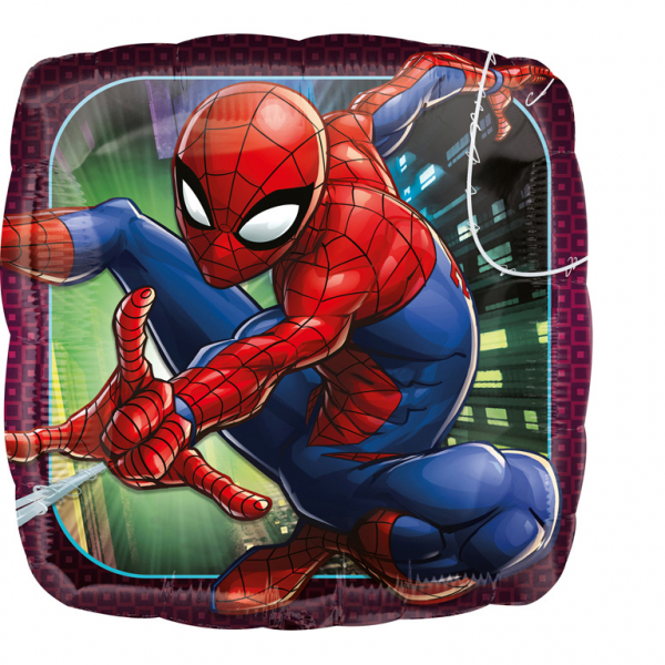 Standard "Spider-Man Animated" Folienballon 43 cm